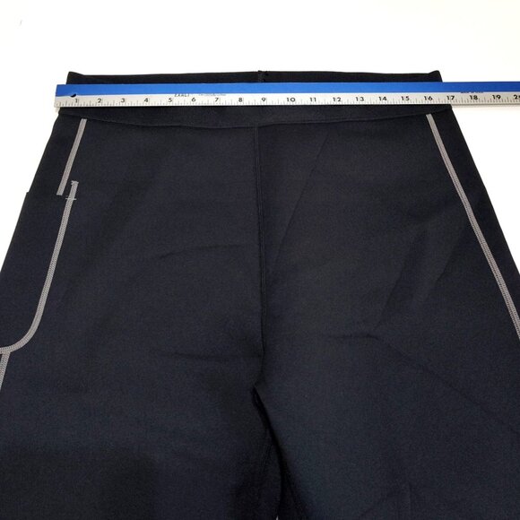 Neoprene Sauna Leggings XXL Yoga Pants Side Pocket Reflective Detail Unisex NWOT - Picture 10 of 11